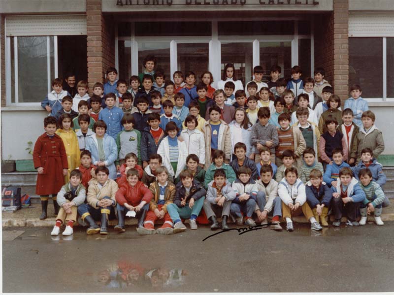 A.Delgado Calvete 1985 5º EGB